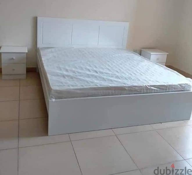 bed and mattress and cupboard available. 8