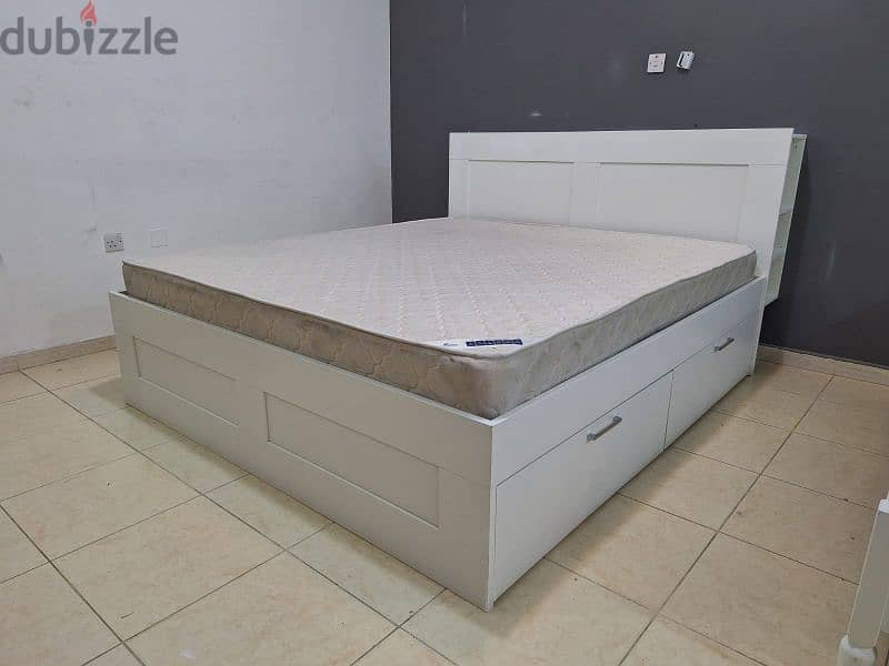 King size bed for sale IKEA 4