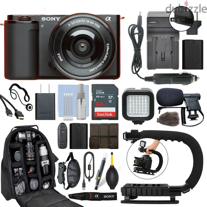 SONY ZV - E10 MIRRORLESS 16-50MM LENS RETAIL KIT 1