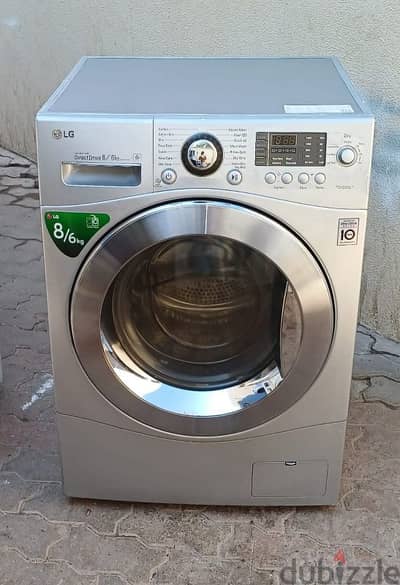 Lg 8/6. kg Washing machine for sale good quality call me. 70697610