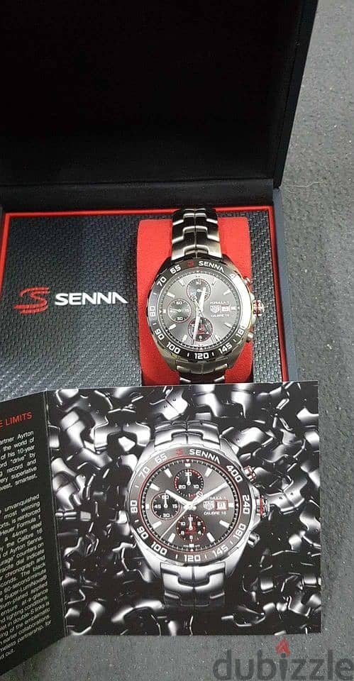 FORMULA 1 - TAG HEUER CALIBER 16 (AYRTON SENNA SPECIAL EDITION) 2