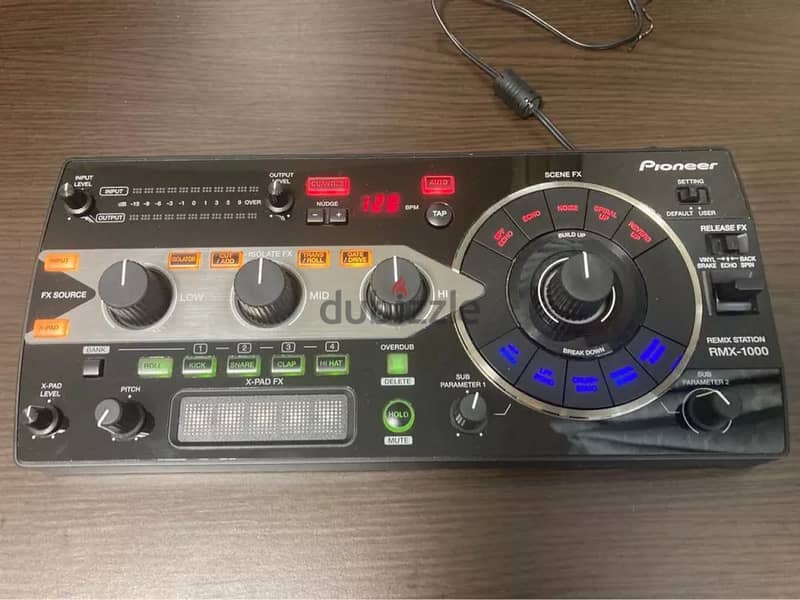 Pioneer DJ RMX-1000 Remix Station Black-console DJ Effector Sampler F 1