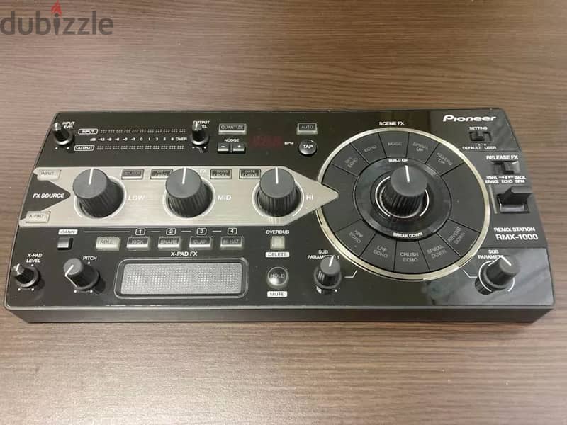 Pioneer DJ RMX-1000 Remix Station Black-console DJ Effector Sampler F 5