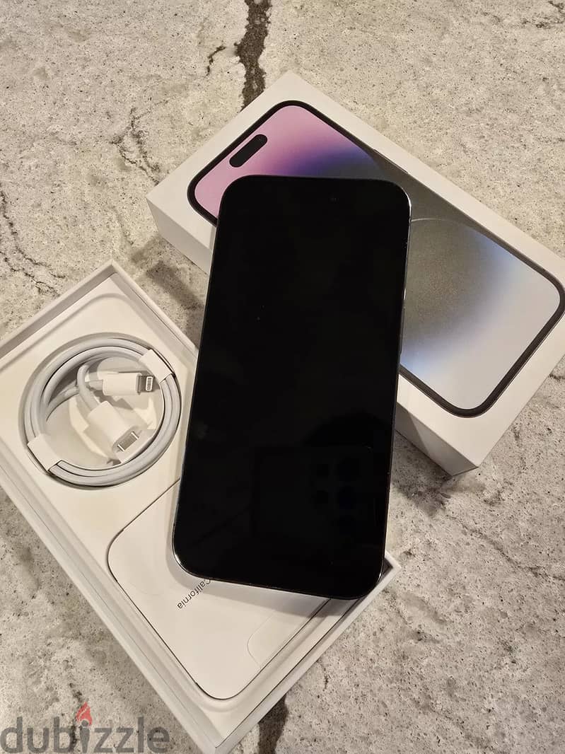 Apple iPhone 14 Pro - 128 GB - Purple (Unlocked) Open Box 3