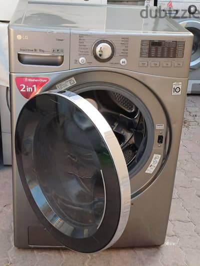 LG 18/10 KG WASHING MACHINE FOR SELL GOOD QUALITY CALL ME 70577993