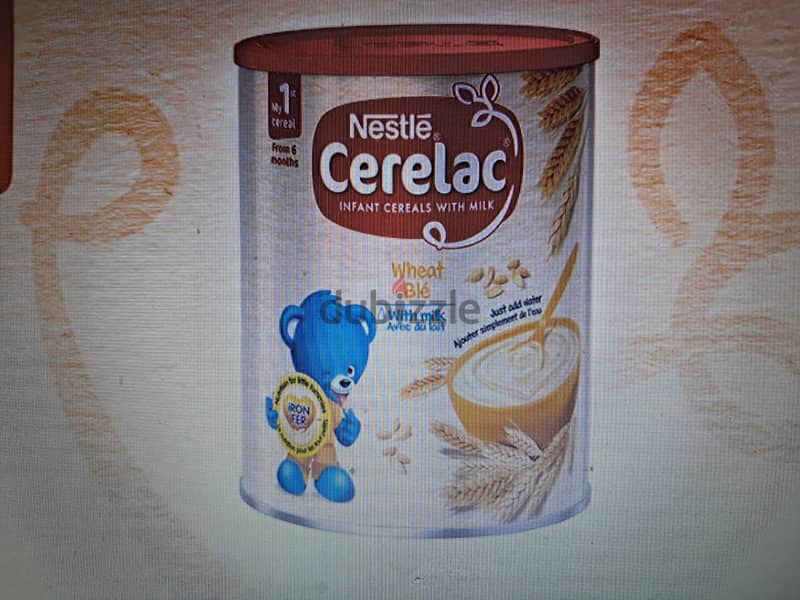 طعام اطفال - سيرلك - Nastle Cerelac 0