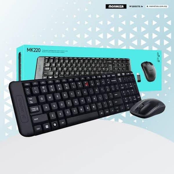 Logitech keyboard and mouse combo 2