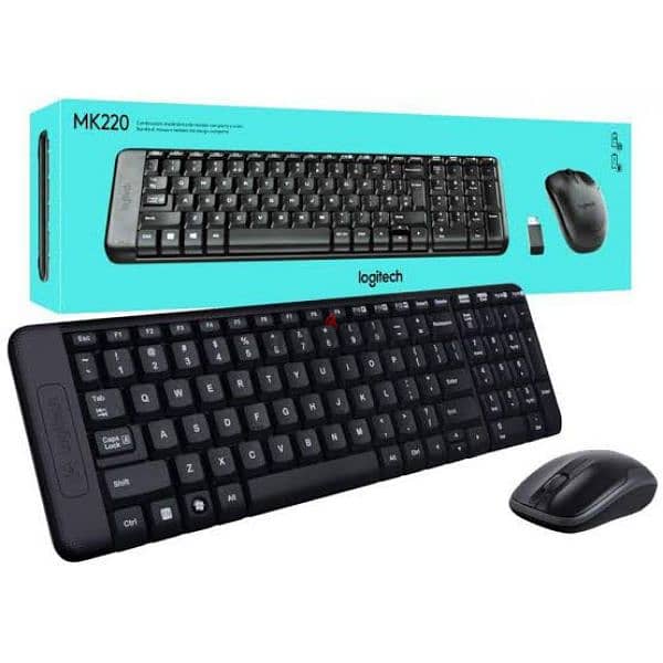 Logitech keyboard and mouse combo 3