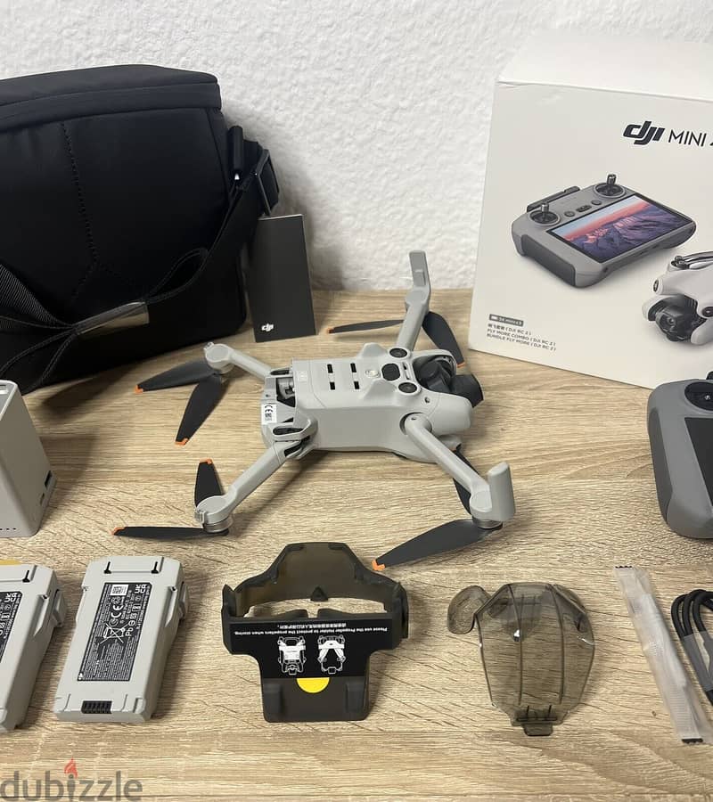 DJI Mini 4 Pro Fly More Combo Camera Drone with RC 2 Remote 2