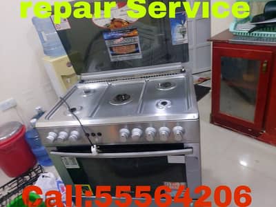 gas oven and cooking rang  repair and Service  Call:55564206 whatsapp