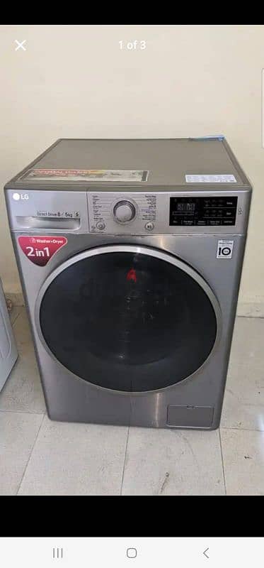 Lg 8/5. kg Washing machine for sale good quality call me. 70697610