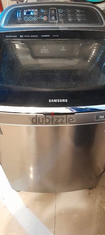 Samsung 16kg washing machine  top load 1