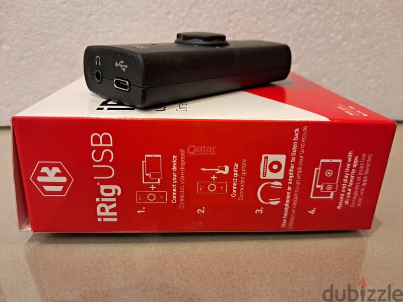 IK Multimedia iRig USB Guitar Audio Interface | كرت صوت للجيتار الكهرب 1