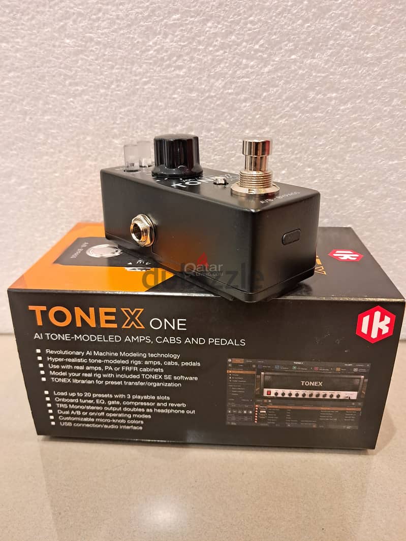 IK Multimedia Tone X One Amplifier/Cab/Pedal Modeler | جهاز مؤثرات صوت 1