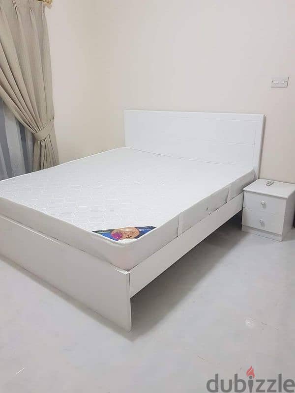 bed and mattress and cupboard selling. 8