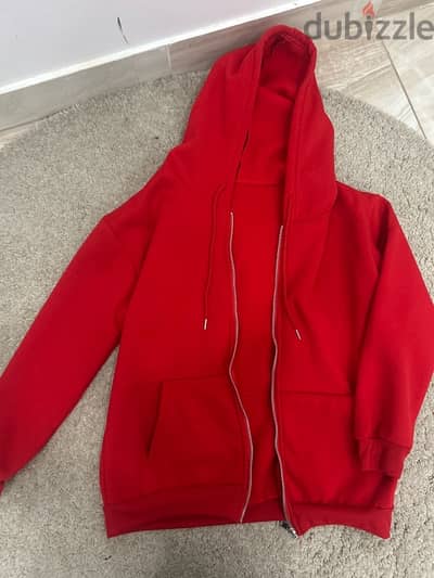 Red hoodie