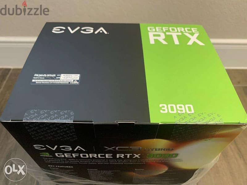 BRAND NEW EVGA GeForce RTX 3090 XC3 Hybrid 1