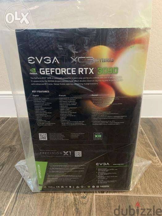 BRAND NEW EVGA GeForce RTX 3090 XC3 Hybrid 2