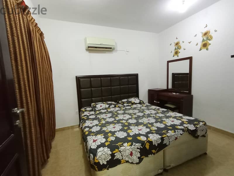 1 bhk fully furnished outhouse  available ain khalid 1