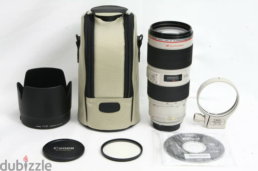 Canon - EF 70-200mm f/2.8L IS III USM Optical Telephoto Zoom Lens 0