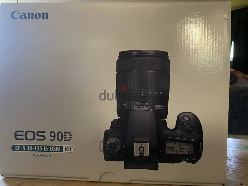 CANON E O S 90 D 18-135MM LENS 1