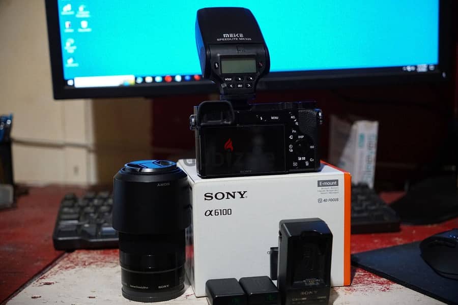 SONY ALPHA A6100 MIRRORLESS 16-50MM LENS 1