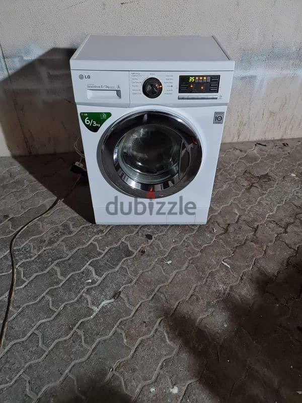 Lg 6/3. kg Washing machine for sale good quality call me. 70697610 0