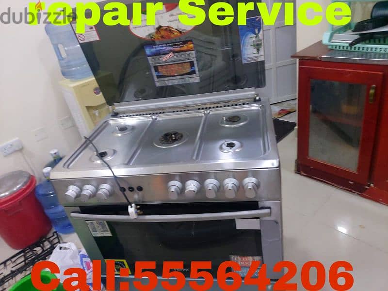 gas oven and cooking rang  repair and Service  Call:55564206 whatsapp 4