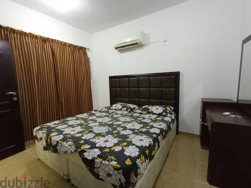 1 bhk fully furnished outhouse available ain khalid behind safari hyp 1