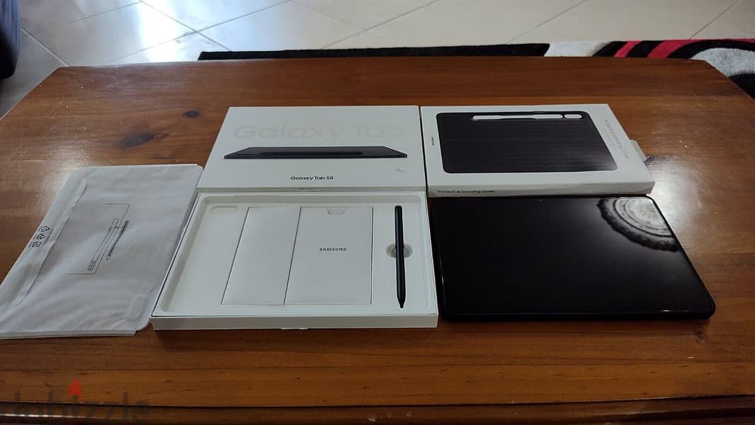 Samsung - Galaxy Tab S8 - 11" 256GB - Wi-Fi -  S-Pen 1