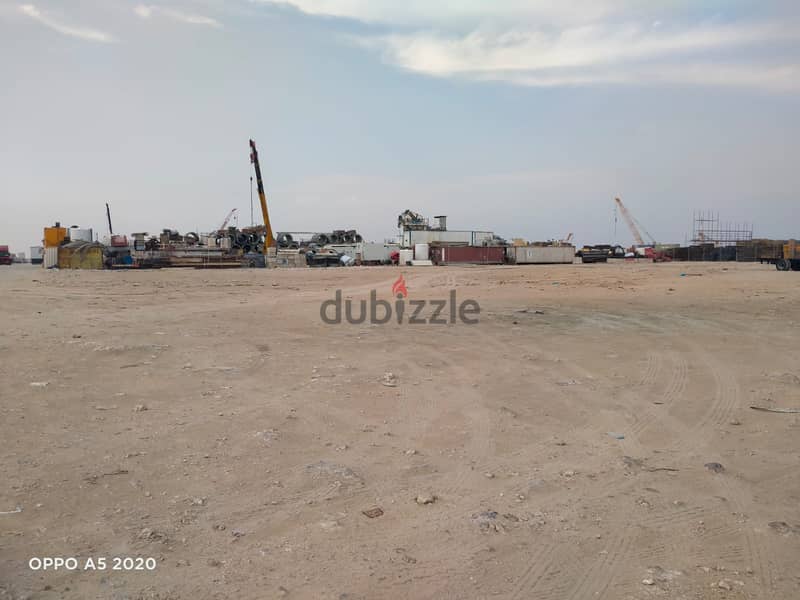 Open land yard for rent in Karrana, Mekanis ( Salwa road ) 4