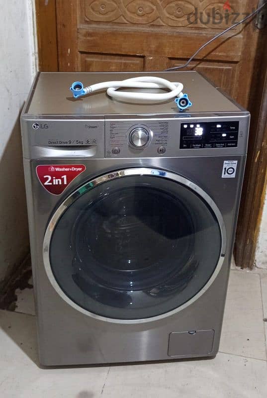 Lg 9/6 Kg Automatic Washing Machine For Sell Call me 70577993 0