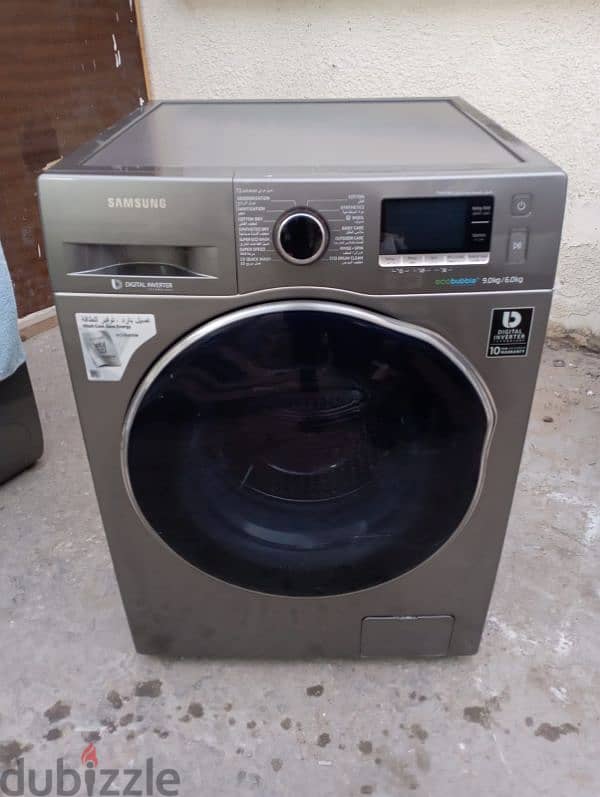 Samsung 9/6 Kg Automatic Washing Machine For Sell Call me 70577993 0