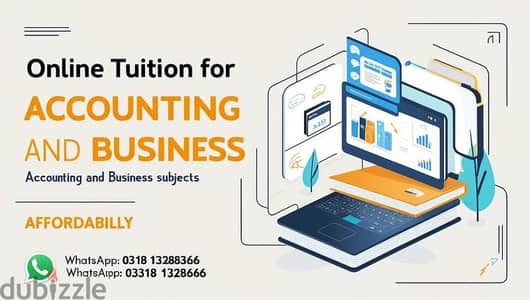 online tuition available for accounting & Commerce subjects