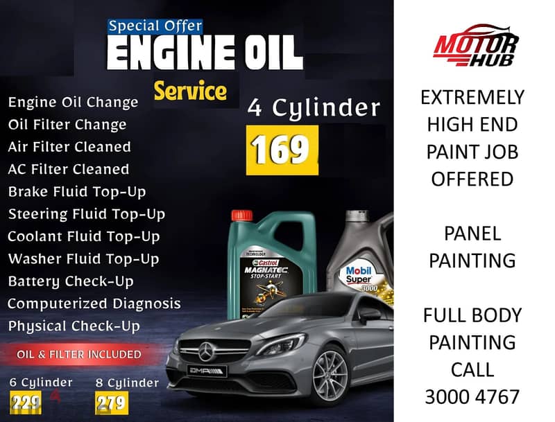 Motorhub Garage - Car servicing, denting painting, mechanical jobs 1