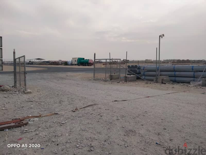 Open land yard for rent in Karrana, Mekanis ( Salwa road ) 0