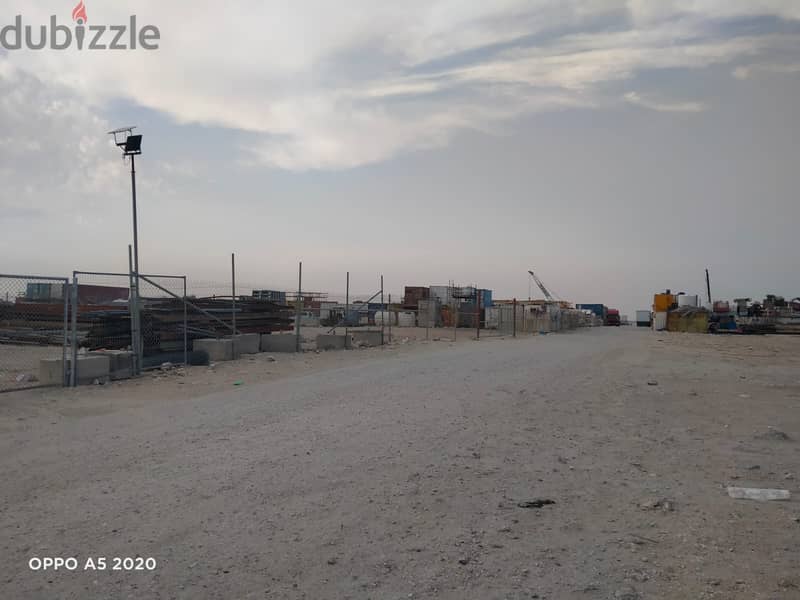 Open land yard for rent in Karrana, Mekanis ( Salwa road ) 2