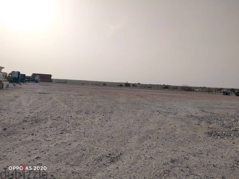 Open land yard for rent in Karrana, Mekanis ( Salwa road ) 3