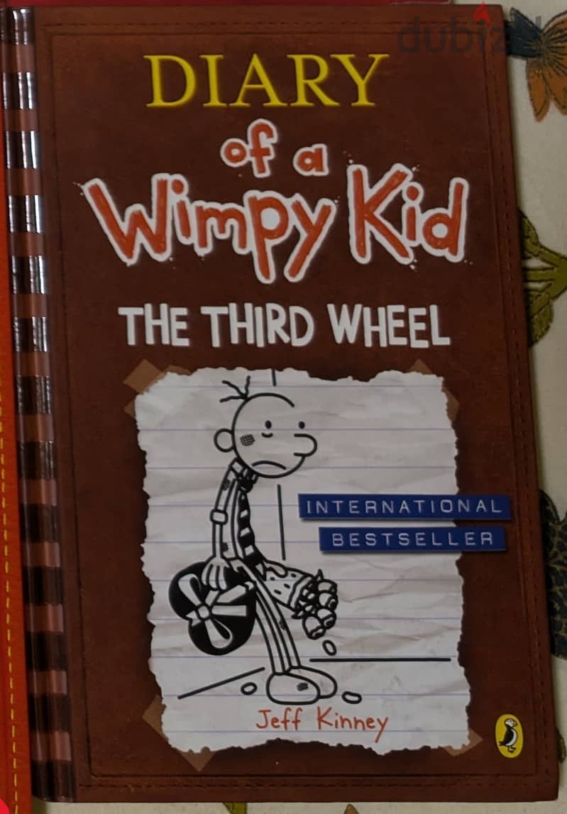 Diary of a Wimpy Kid Third Wheel Hardcover book 0