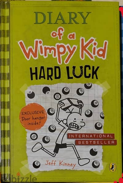 Diary of a Wimpy Kid Hard Luck Hardcover book