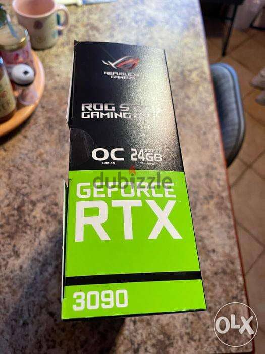 NEW ASUS ROG Strix RTX 3090 Oc 24GB 3