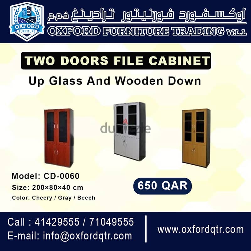 Two Doors File Cabinet 0