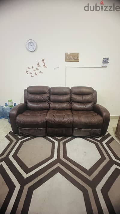 Under warranty home centre sofa for sale