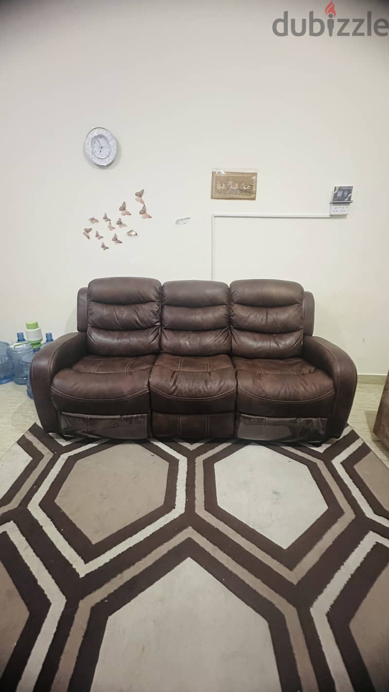 Under warranty home centre sofa for sale 0