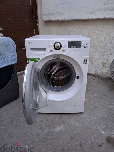 LG 8/6 KG AUTOMATIC WASHING MACHINE FOR SELL CALL ME 70577993