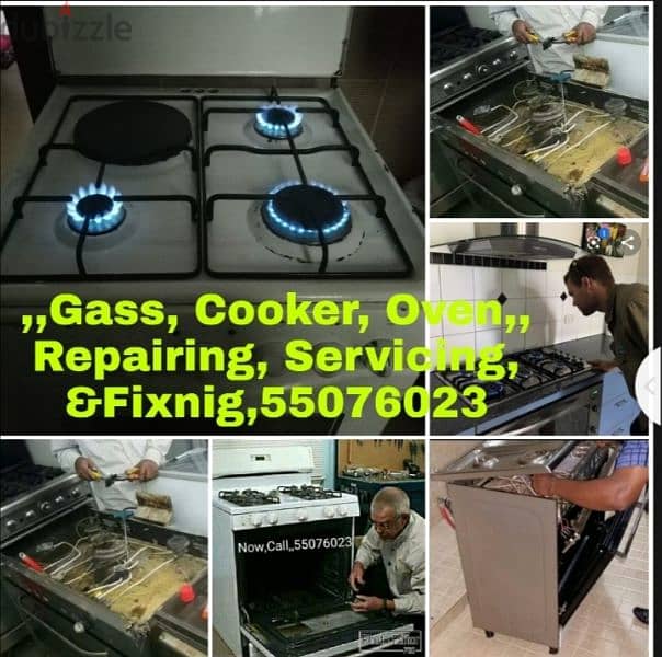 gas stove/oven/cooker, electronic  and servicing,caII,55564206 1