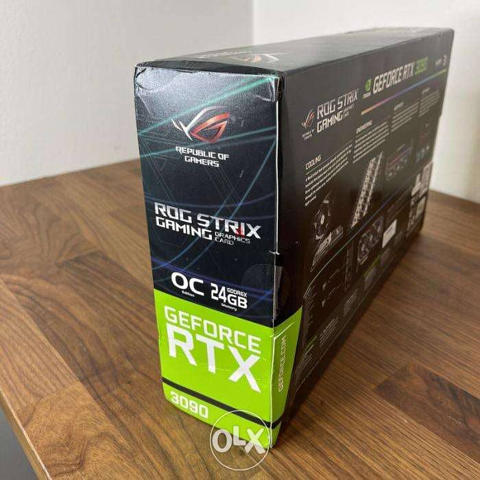 NEW ASUS ROG Strix GeForce RTX 3090 OC 24GB GDDR6X Graphics 1