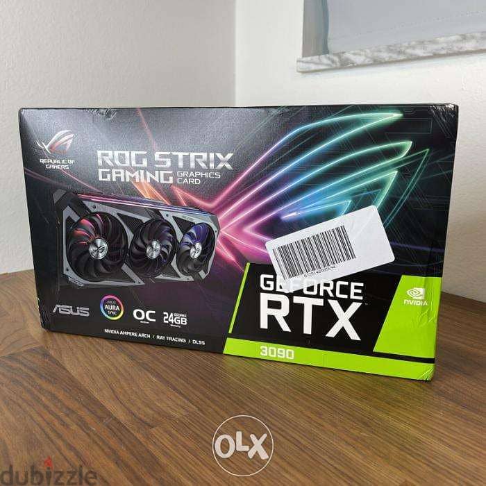 NEW ASUS ROG Strix GeForce RTX 3090 OC 24GB GDDR6X Graphics 3