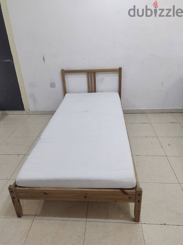 single bed with mattress for sale IKEA 2