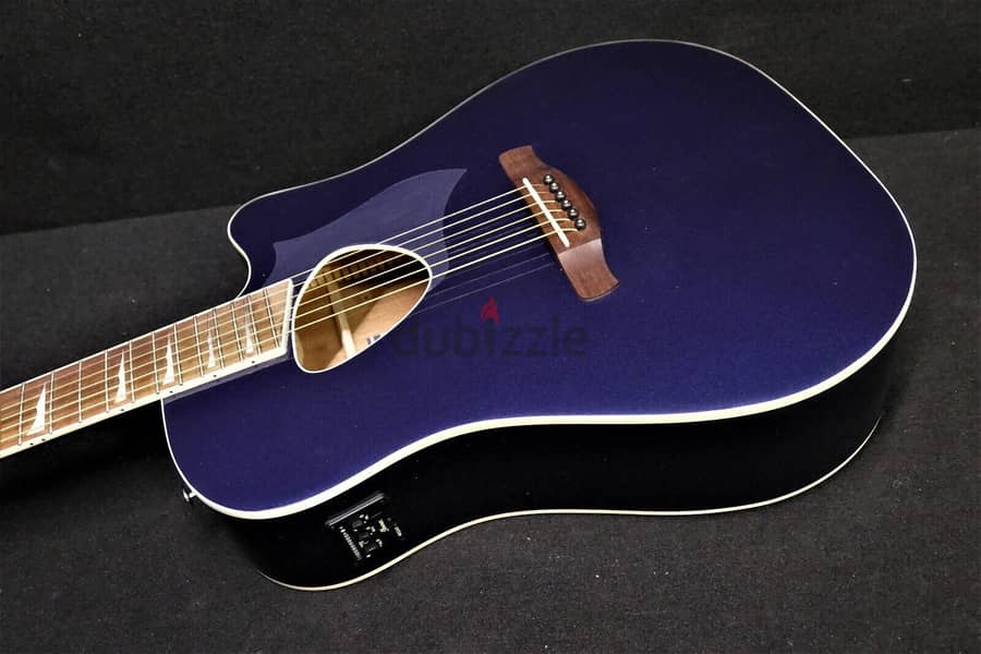 ALT30 NBM Altstar Acoustic Electric Cutaway Guitar Night Blue Metallic 0